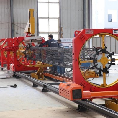 Automatic Pile Cage Welding Machine Operation Process